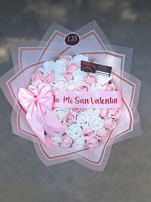 Ramo de Rosas  Bicolor 