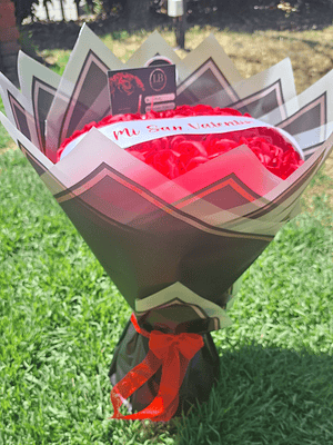 Ramo 50 Rosas Eternas Rojas