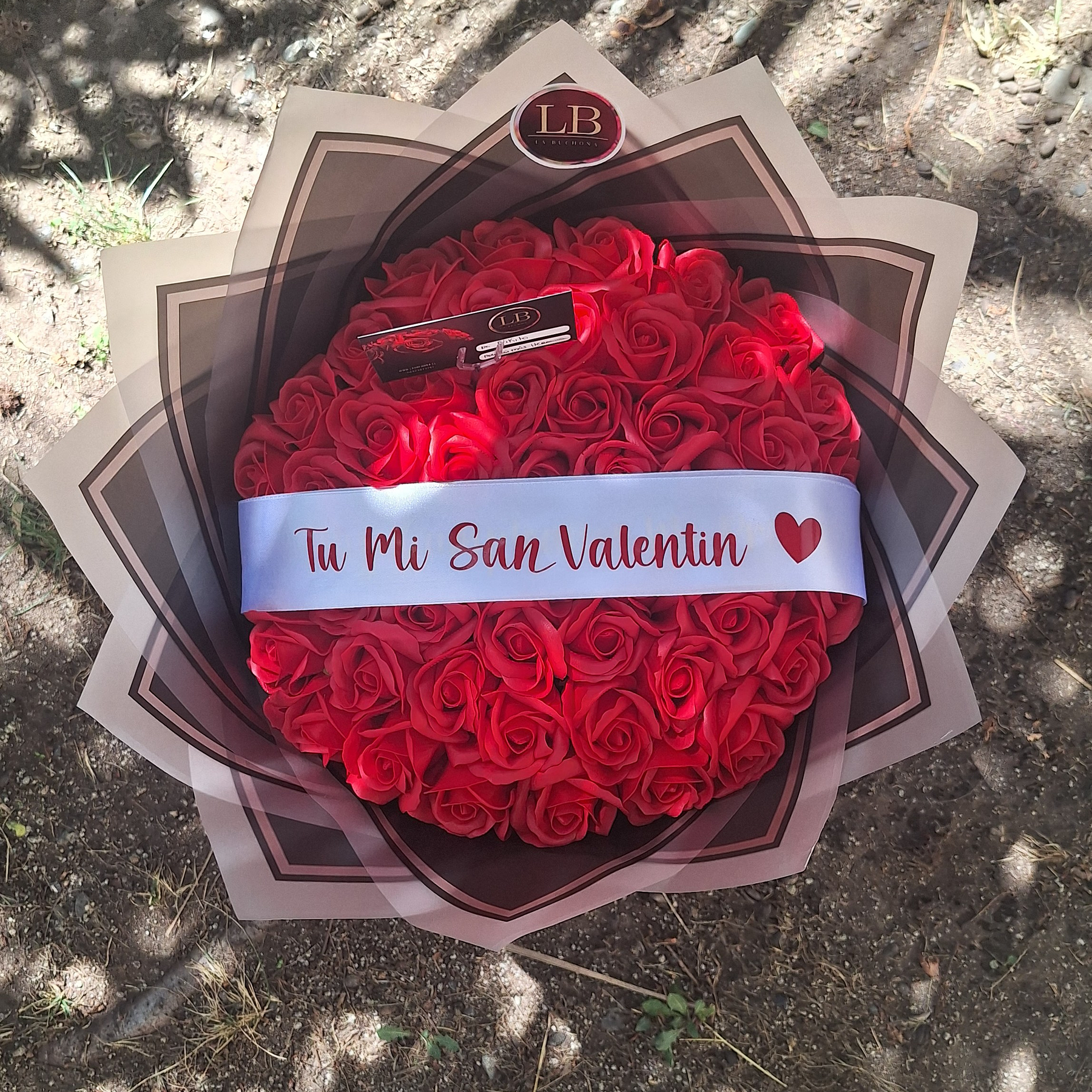 Ramo 50 Rosas Eternas Rojas 1