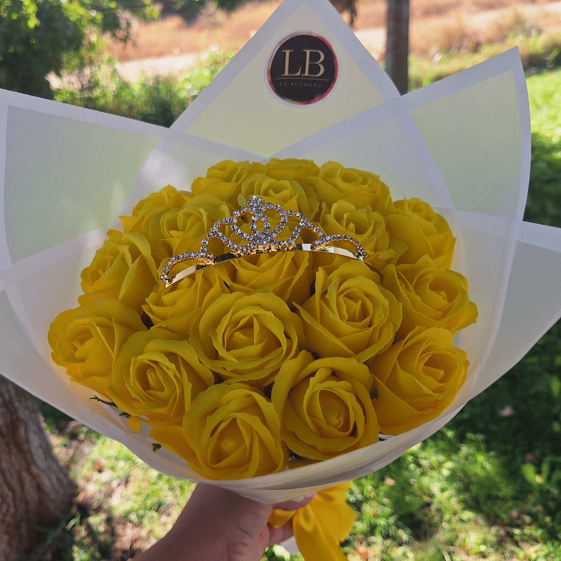 Ramo Eterno con corona  2