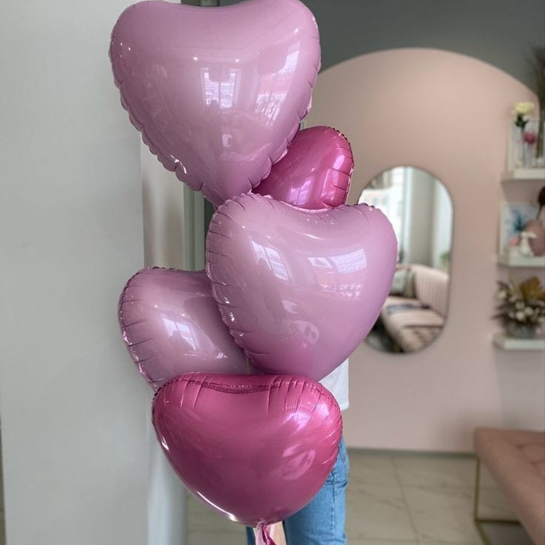 Globo de Corazón con helio  2