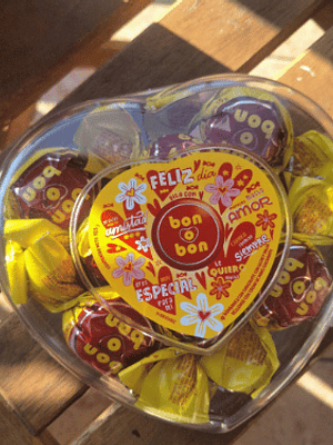 Caja bombones Bon o bon 