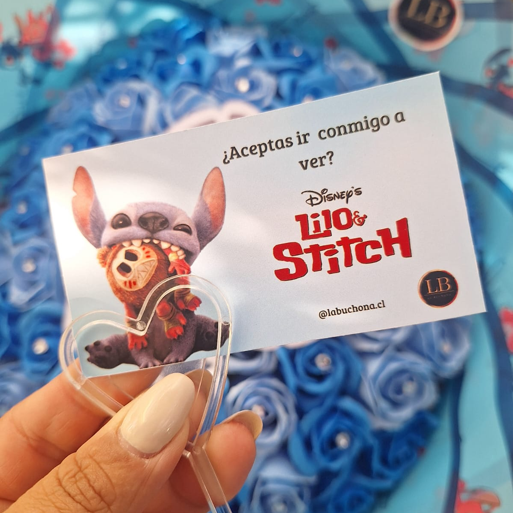 Ramo de 100 Rosas de Stitch  2