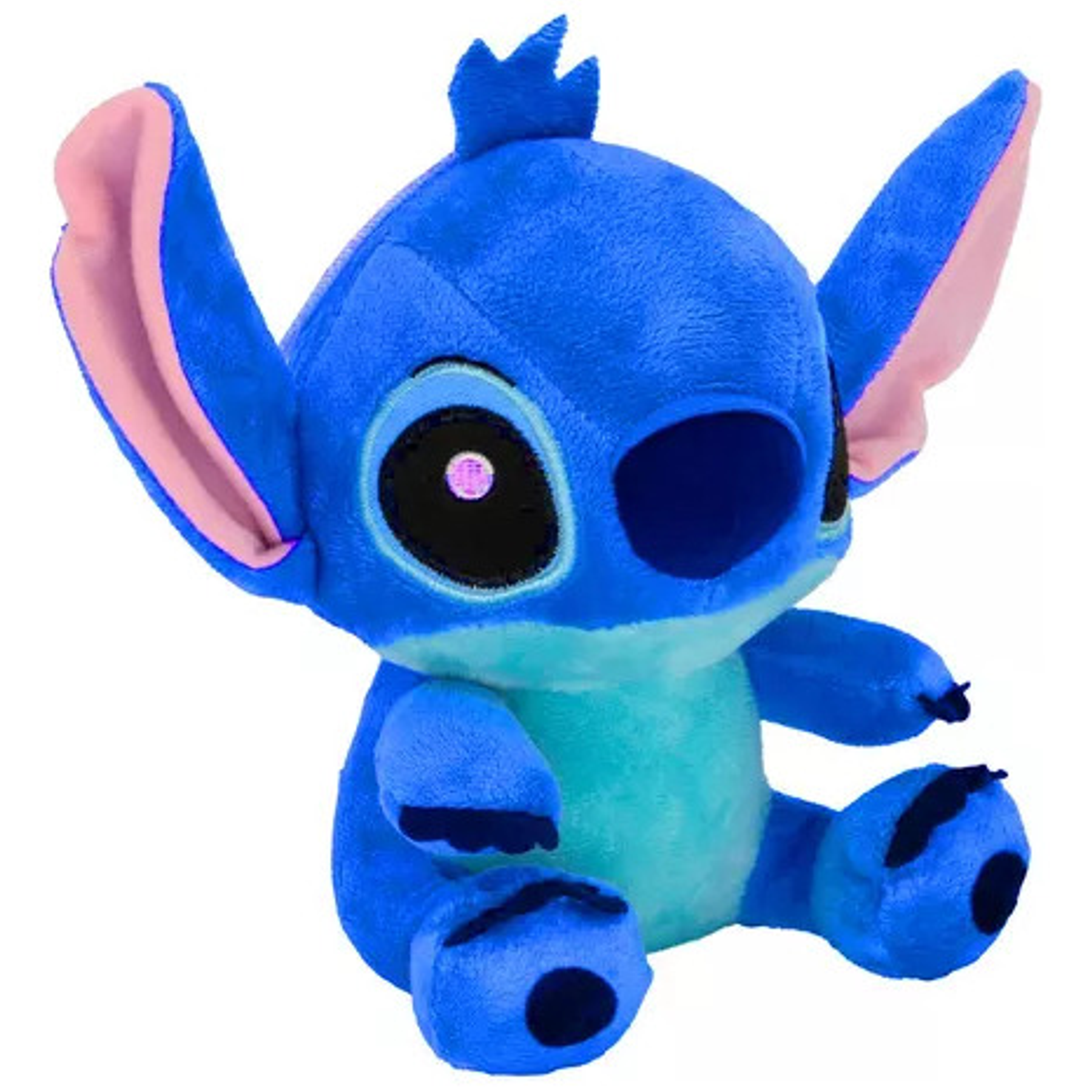 Peluche Stitch 25 Cm Alto Relleno Lilo & Stitch Hermoso Suave Muñeco Peluche Stitch Corazon Color Azul 2