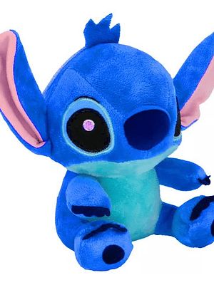 Peluche Stitch 25 Cm Alto Relleno Lilo & Stitch Hermoso Suave Muñeco Peluche Stitch Corazon Color Azul