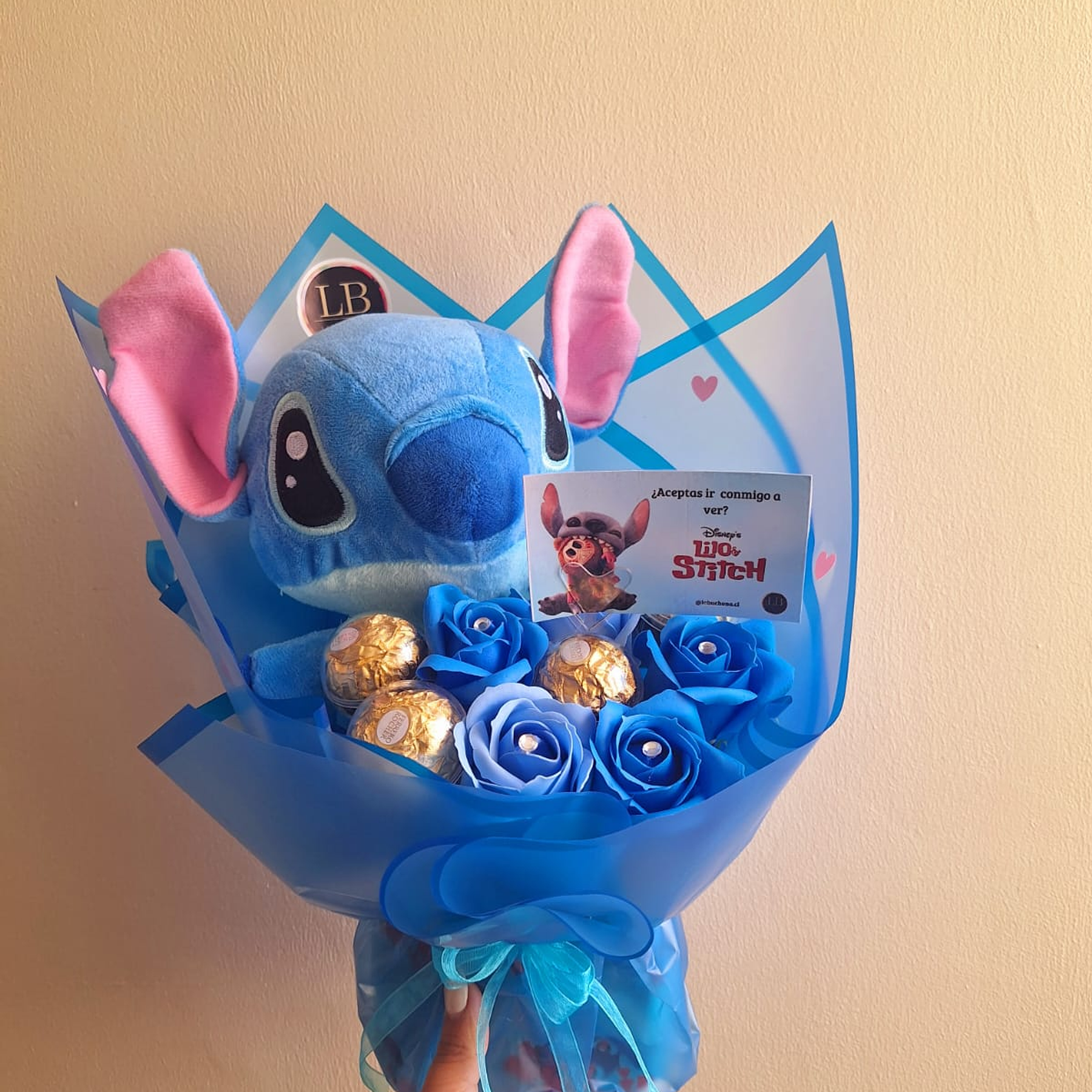 Ramo de invitación 🎬🩵 1