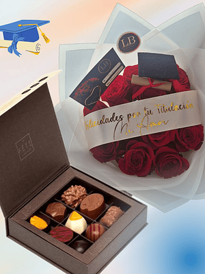 Rosas + Chocolates La Fete🎓💙