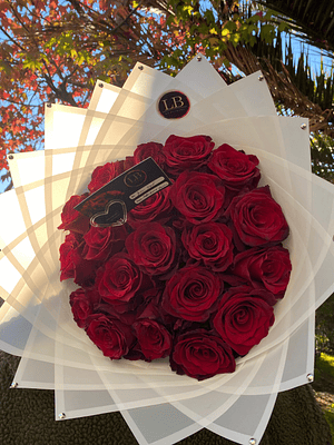 Ramo 20 Rosas Naturales 