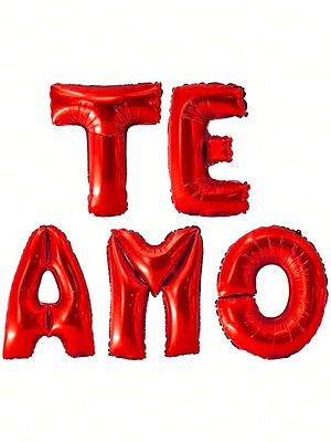 Set de Globos Te Amo 