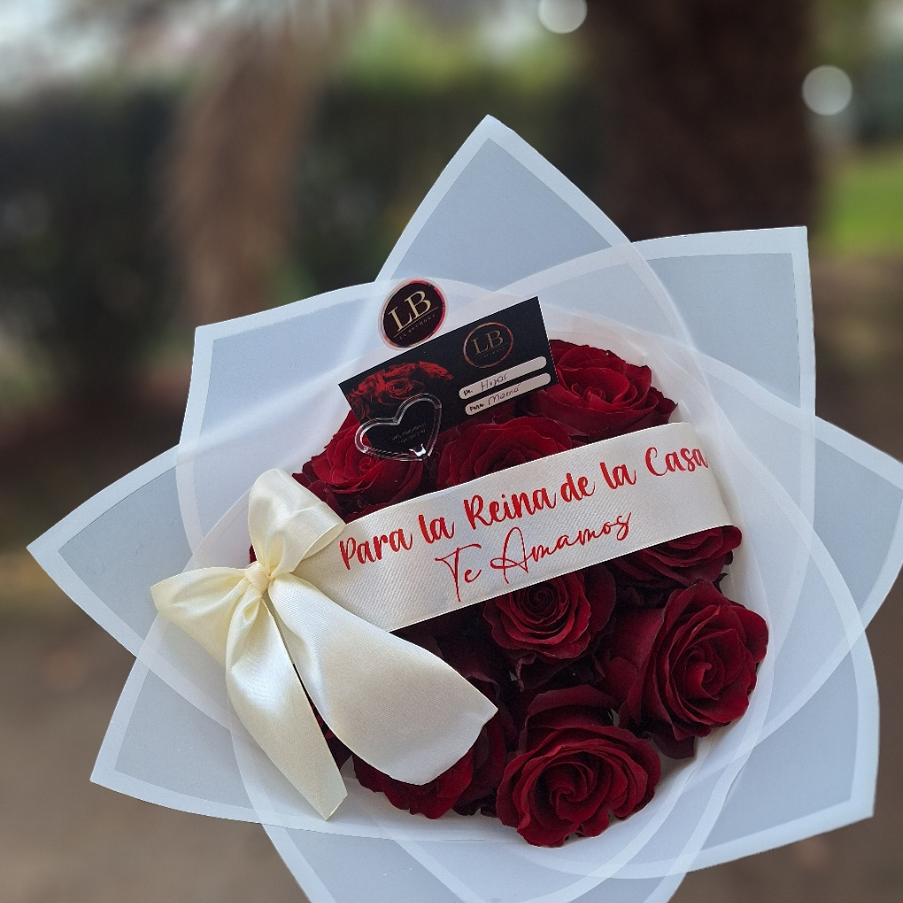 Ramo de 12 Rosas Naturales  2