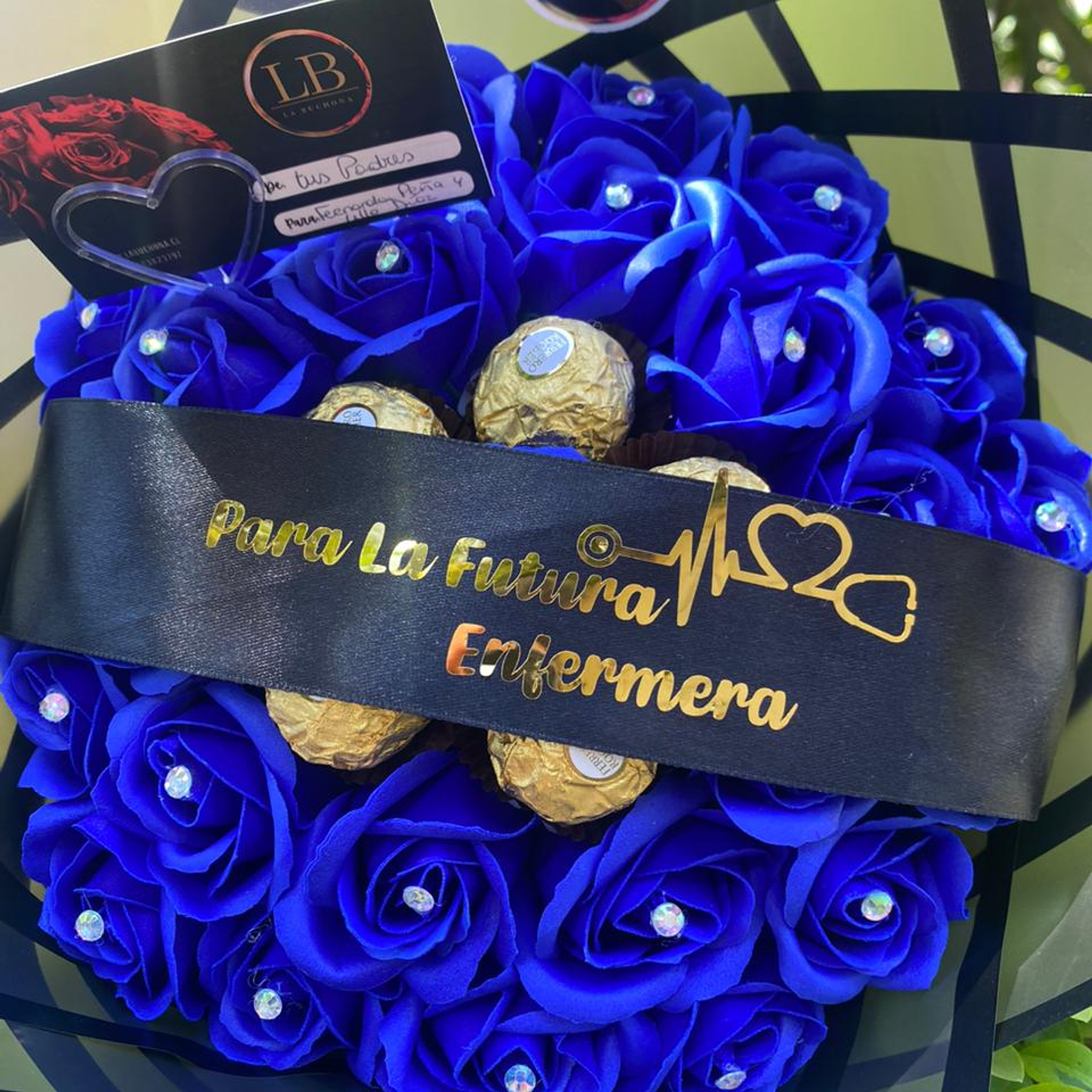 MiniBuchon + Bombones + Cinta Personalizada 2