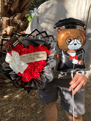 corazón de graduados 