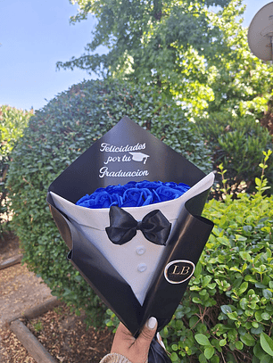 Ramo Frac con Rosas Eternas