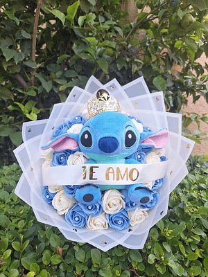 Ramo con peluche de Stitch 