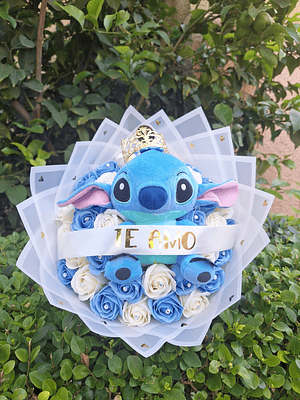 Ramo con peluche de Stitch 