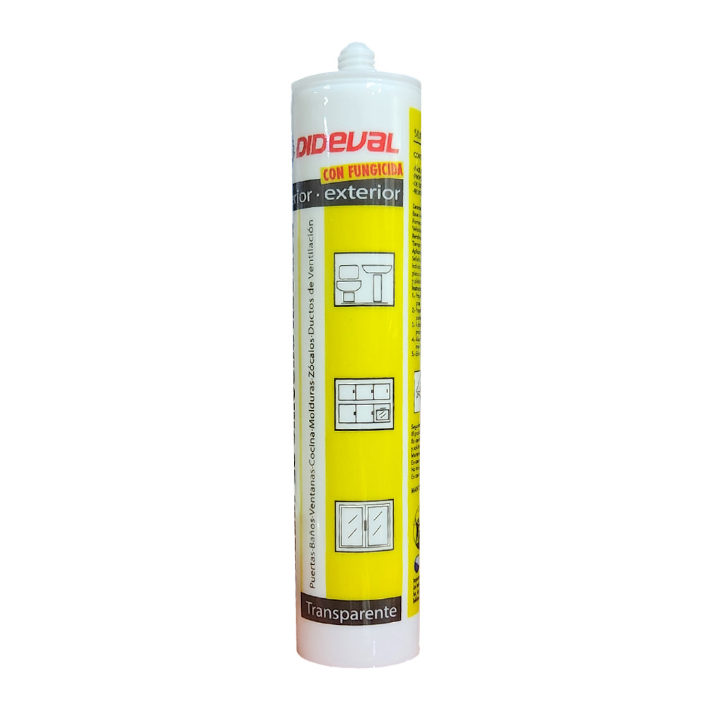Silicona Acética WMAX 280ml – Sellador Multiuso Alta Adhesión Secado Rápido