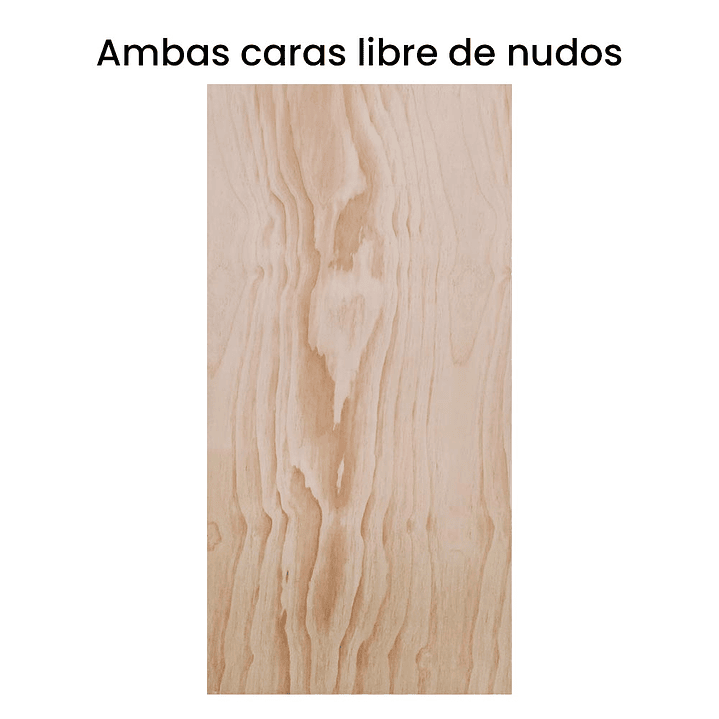 Terciado Pro Mueblista 15mm / 2,44m. x 1,22m 2