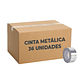 Cinta Metálica Adhesiva de Aluminio caja 36 unidades 48 mm x 40 mt – 60 Micrones - Miniatura 1