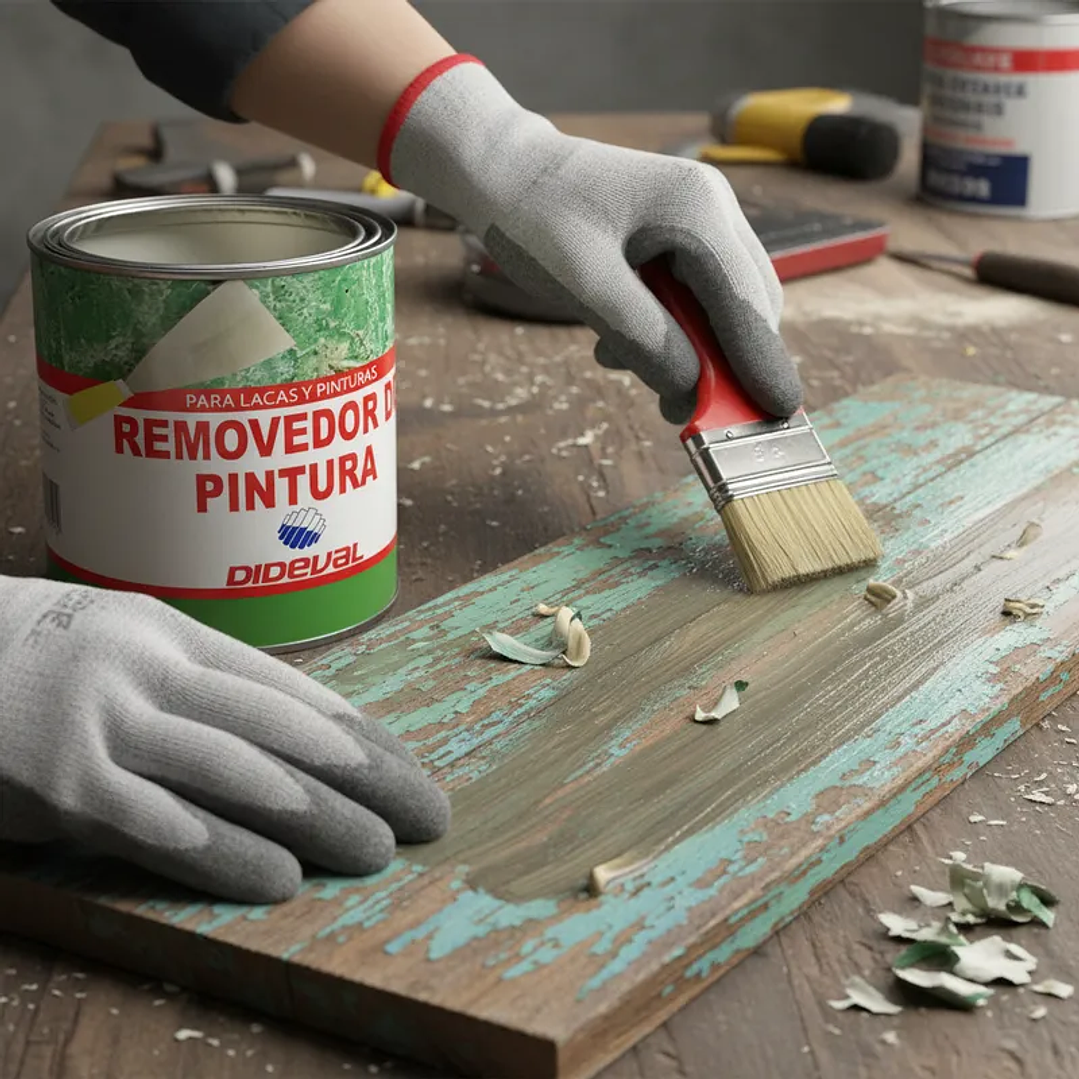 Removedor de Pintura, Lacas y Esmaltes 1/4 galón Dideval 3