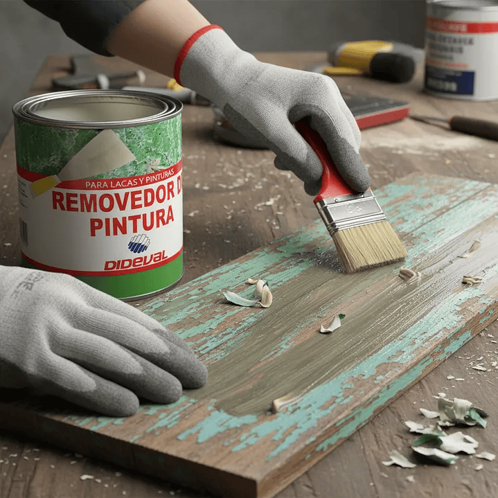 Removedor de Pintura, Lacas y Esmaltes 1/4 galón Dideval 3