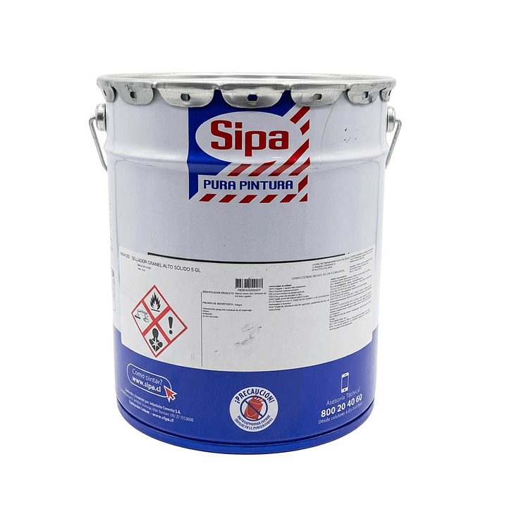Sellador Granel Alto Sólido - Sipa - 5 Galones 2