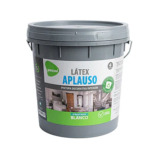 Látex Aplauso Blanco – Passol – Tineta 4 Galones