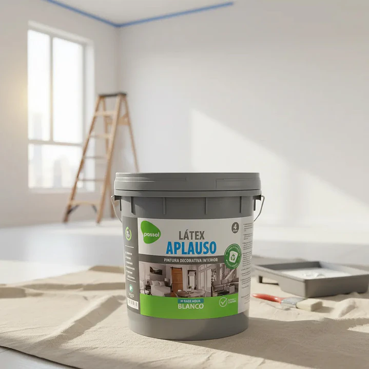 Látex Aplauso Blanco – Passol – Tineta 4 Galones 2