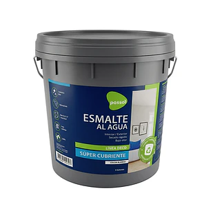 Esmalte al Agua Deco Blanco – Passol – Tineta 4 Galones