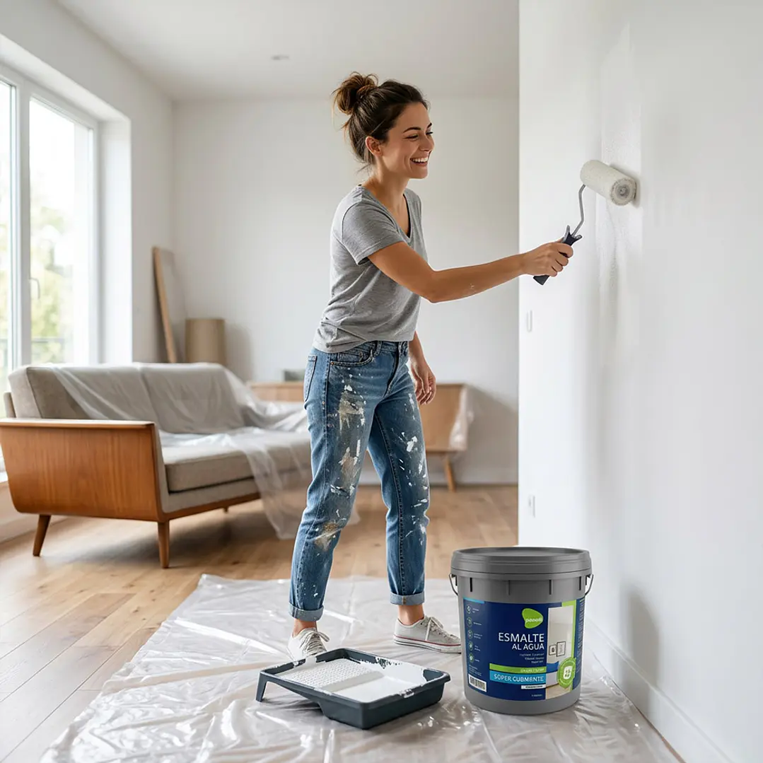 Esmalte al Agua Deco Blanco – Passol – Tineta 4 Galones 2