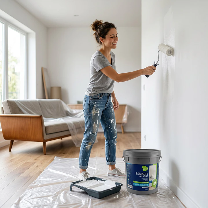 Esmalte al Agua Deco Blanco – Passol – Tineta 4 Galones 2