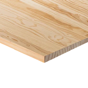 Tablero Pino Alistonado AA 17 mm – 1,22 x 2,44 mt