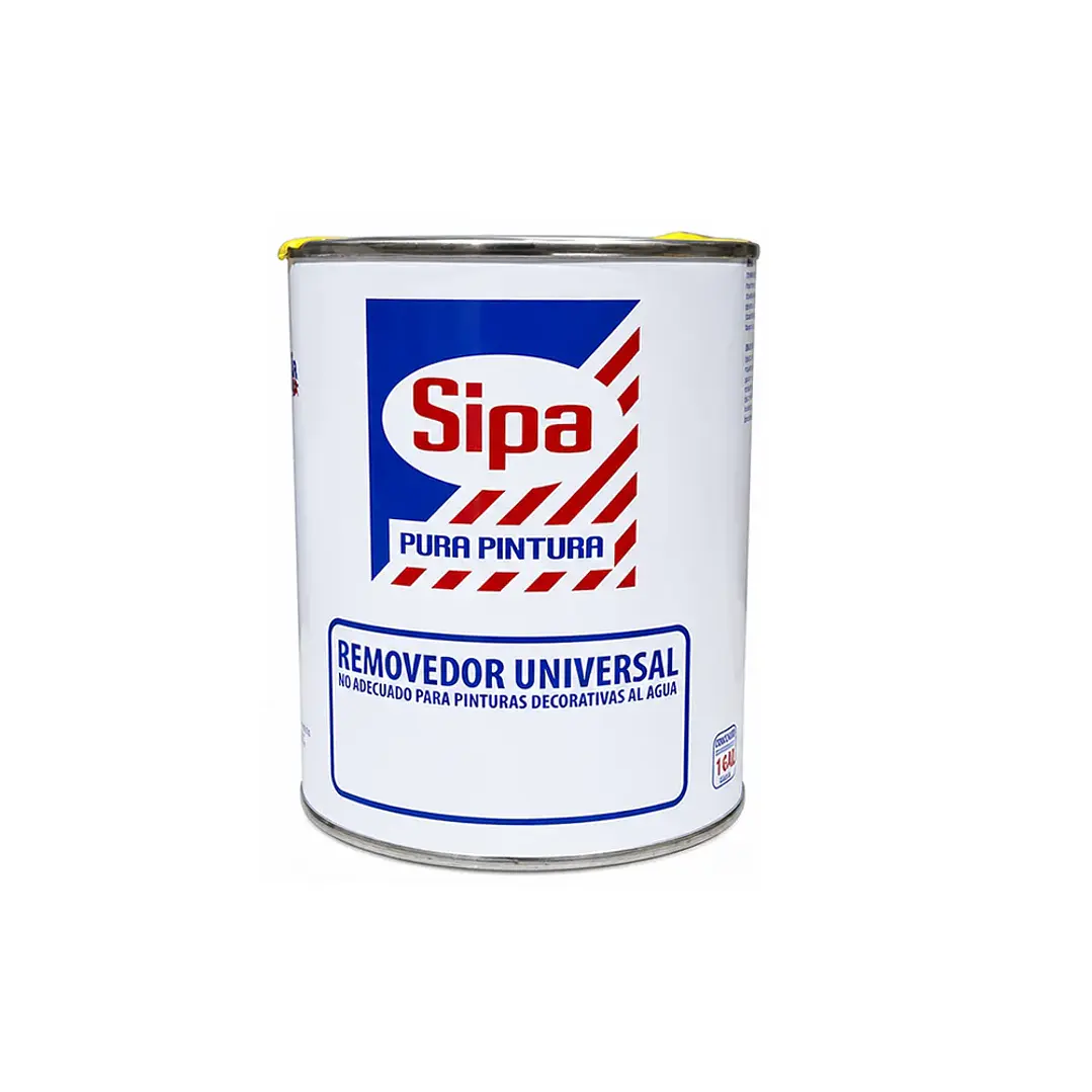 Removedor de Pinturas Universal Sipa 1/4 Galón | Alta Eficacia 1