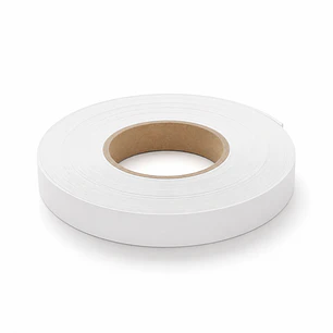 Tapacanto PVC Blanco 22mm x 0,45mm - Rollo 20 M
