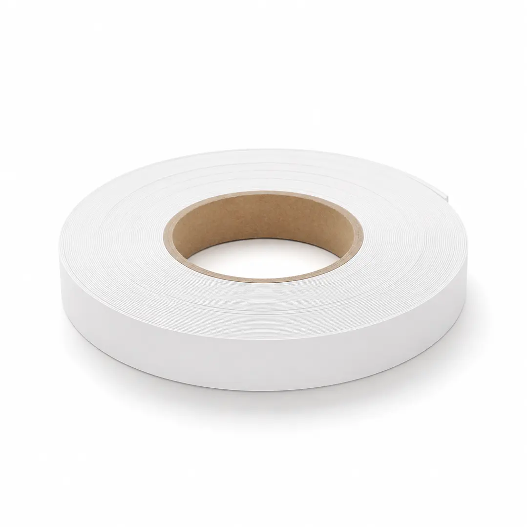 Tapacanto PVC Blanco 22mm x 0,45mm - Rollo 20 M 1