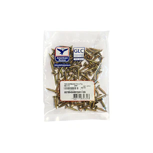 Tornillos Madera Chipboard M3x20mm. x 100 unid (American Screw)