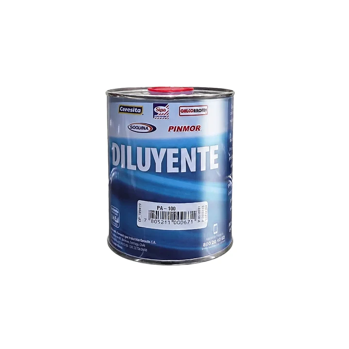 Diluyente Sipa PA-100 1/4 galón 1