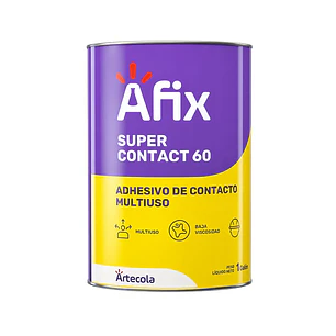 Adhesivo de Contacto Afix Super Contact 60 - 1 Galón
