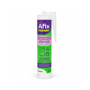 Silicona Baño y Cocina Afix Blanca – 280 ml