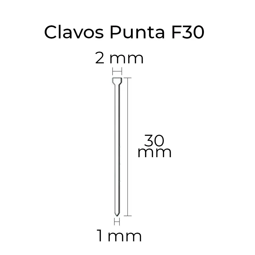 Clavos Punta F30 / 5.000 unidades 3