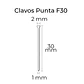 Clavos Punta F30 / 5.000 unidades - Miniatura 3