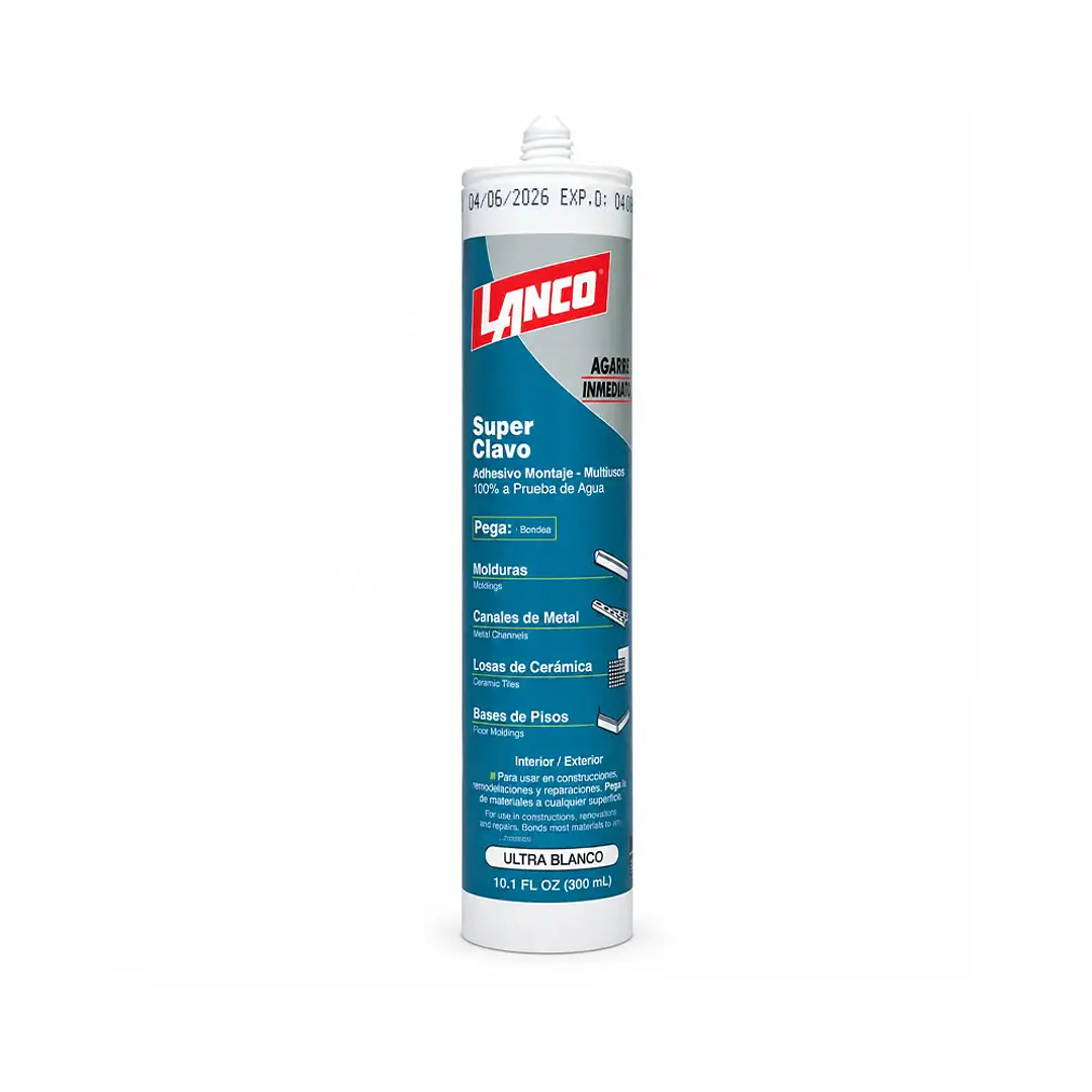 Adhesivo de Montaje Súper Nail Lanco 300 ml 1