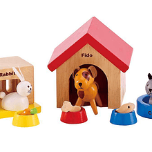Set de Mini Mascotas Hape Toys