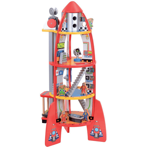Cohete Acooltoy con accesorios