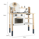 Cocina De Madera Blanca Youlebe