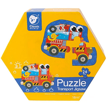 Puzzle Transporte - Classic World