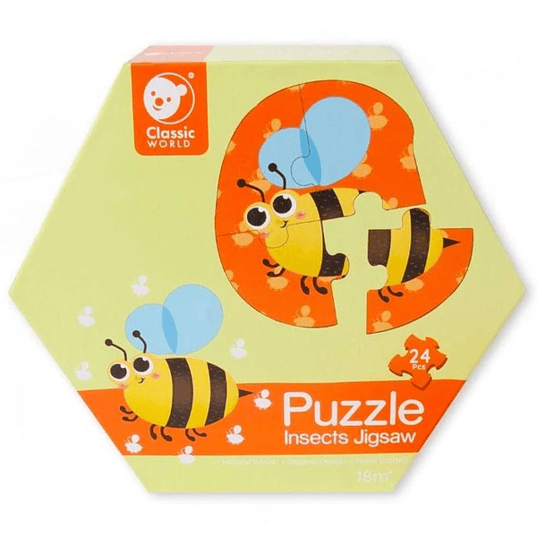 Puzzle Insectos - Classic World
