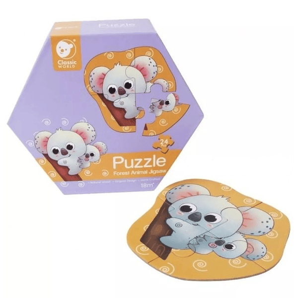 Puzzle Animales del Bosque - Classic World