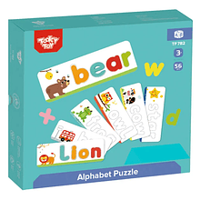 Tarjetas Puzzle Alfabeto - Tooky Toy