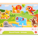 Puzzle de animales con sonido - Tooky Toy