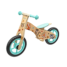 Bicicleta de Aprendizaje Equilibrio Madera Verde